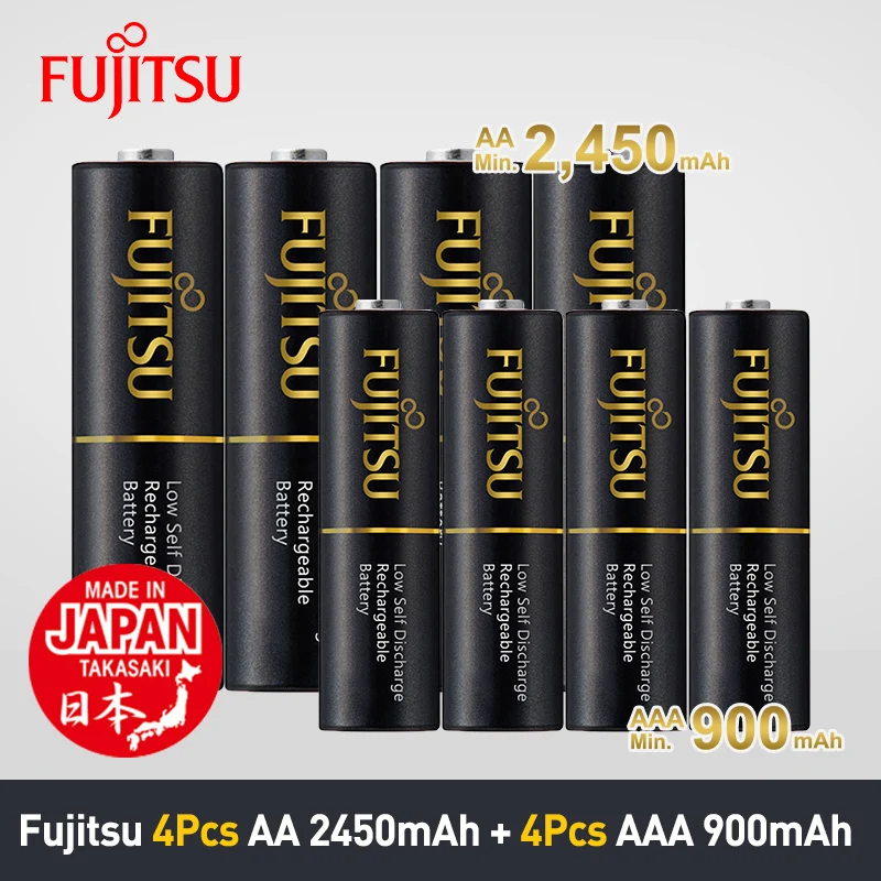 Aliexpress.com : Buy Fujitsu 4Pcs/Pack 2450mAh AA Battery+