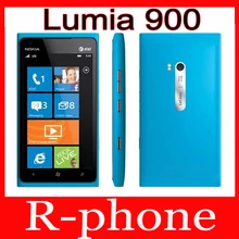 NOKIA Lumia 900 мобильный телефон разблокированный отремонтированный Windows телефон 4," 3g Wifi 8MP 16 GB