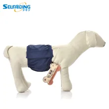 Многоразовые пеленки для мужской собаки, моющиеся Щенячий пояс для живота MDD-701