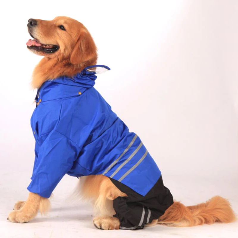 2018 Newly Large Dog Raincoat Clothes For Big Dogs Outdoor Coat