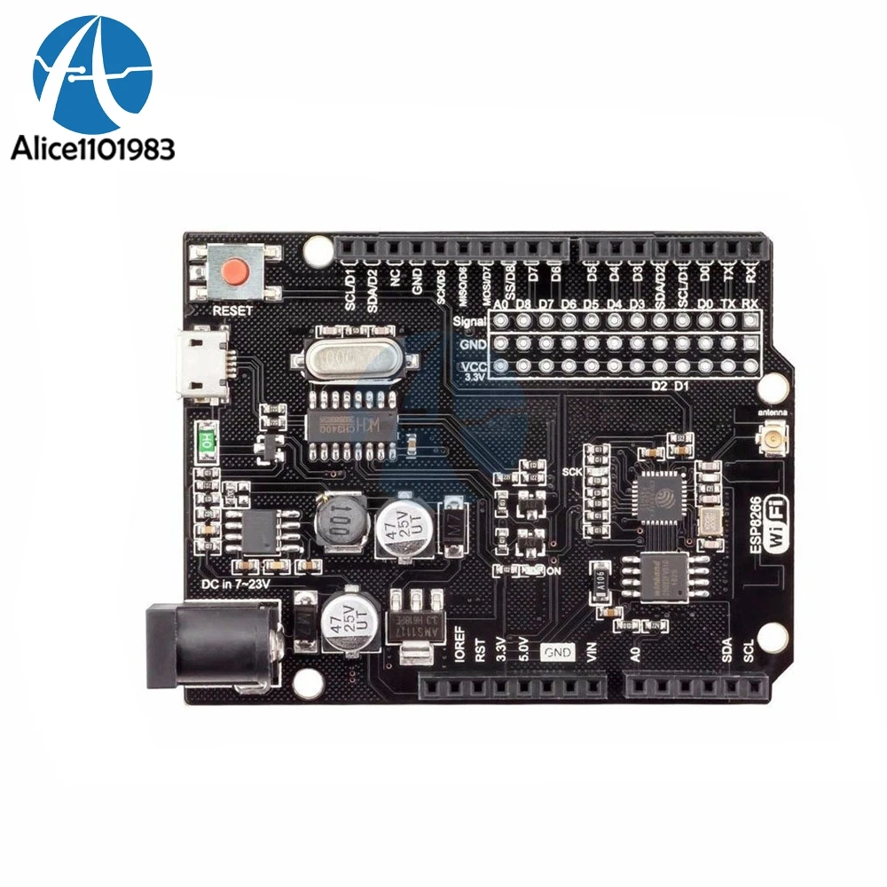 Плата расширения WeMos D1 R2 CH340 CH340G WIFI ESP8266 модуль беспроводной для Arduino UNO R3 NodeMcu