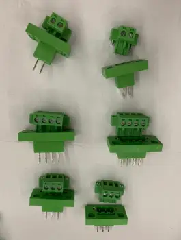 

10pairs Wall terminal 2EDGWB-5.08-2P - 8P, pluggable terminal pluggable terminal block 2P3P4P5P6P7P8P