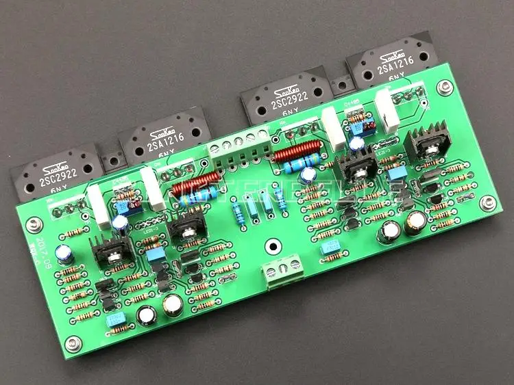 

Assembling Dougls 2SC2922 2SA1216 Stereo 2-channel HiFi Amplifier Board