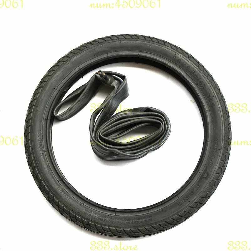 

Wheels Motor bike Tires Bicycle Fitting 14x1.50 40-254 tyre for Electric Motorcycle Tire 14*1.50 inner and outer tube