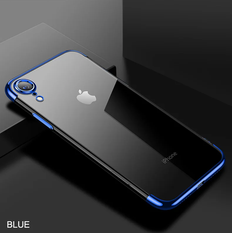 GerTong Soft TPU Case For iPhone X 10 Cover For iPhone 6s 6 8 7 Plus XR XS Max Anti-scratch Electroplating Protective Phone Bags GerTong Soft TPU Case For iPhone X 10 Cover For iPhone 6s 6 8 7 Plus XR XS Max Anti-scratch Electroplating Protective Phone Bags