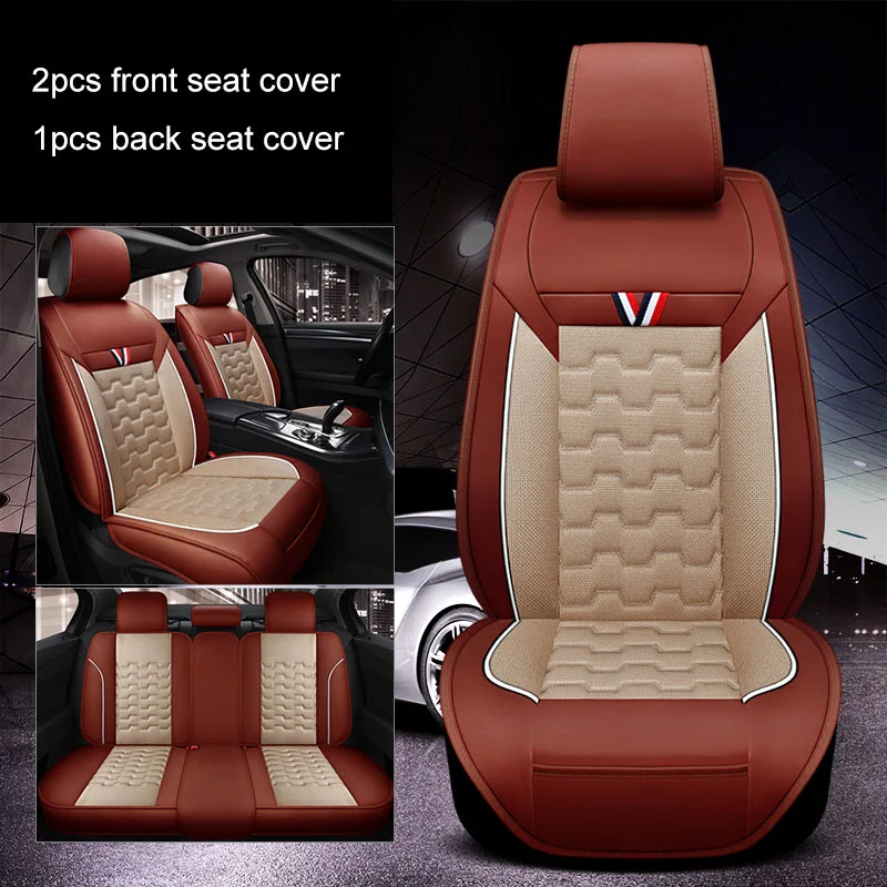 Version A Ультра-роскошный чехол для автокресла, подушка для автокресла для Ford Edge Mondeo Ecosport Focus kuga, Land Rover Freelander 2 Most Sedan& SUV - Color Name: Version A