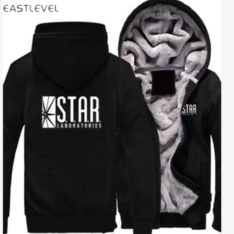 2017 Hot Sales The Flash Unisex Hoodies Hip Hop Sweatshirt Zipper Jacket Winter Fleece Thicken Hooded Coat Plus size 6XL 2017 Hot Sales The Flash Unisex Hoodies Hip Hop Sweatshirt Zipper Jacket Winter Fleece Thicken Hooded Coat Plus size 6XL