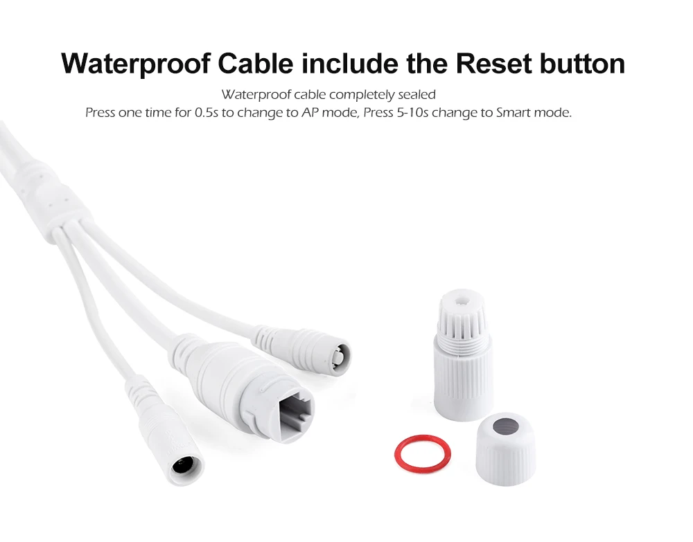 USAFEQLO MINI 1080 P/960 P/720 P wifi ip камера аудио Водонепроницаемая HD Сеть 2.0MP ночного видения