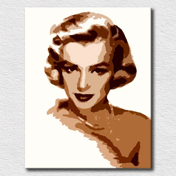 

Beautiful wall pictures on the wall Marilyn Monroe oil painting for bedroom high quality reproduction oil painting