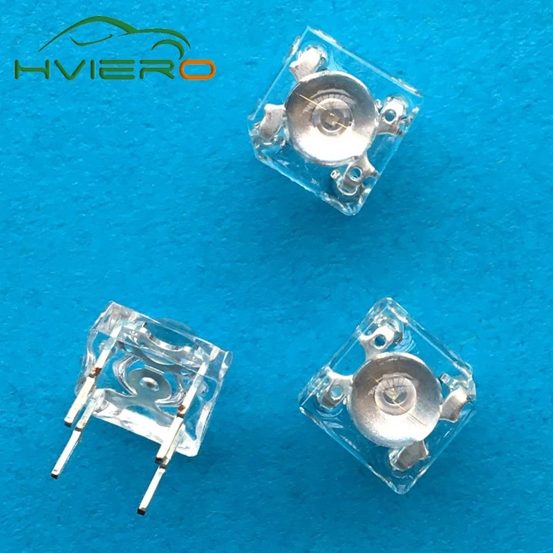 

100 pcs LED 5mm Green Dome Super Flux water Clear Piranha LEDs Car Light High Quality New