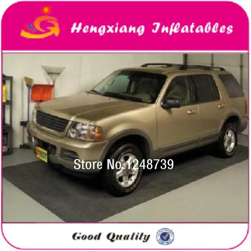 

Fast Delivery With Factory Price, 18X7.9Feet Garage Floor Car Mat For Parking With Good Quality Plato PVC Material