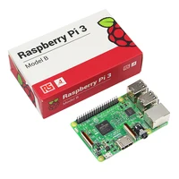 Original frambuesa PI 3 Modelo B 1 GB RAM Quad Core 1.2 GHz 64bit CPU WiFi y Bluetooth nueva versión ra PI 3 hecho en Reino Unido envío gratis