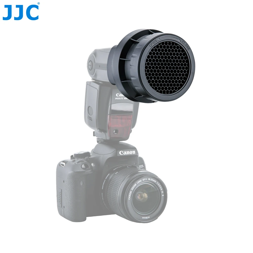 JJC 3-в-1 студийная вспышка Speedlite комплект диффузор соты Softbox сетка для CANON 600EX-II RT/580EX II/Светодиодная лампа для видеосъемки YONGNUO YN560 Характеристическая вязкость полимера/YN-600EXII