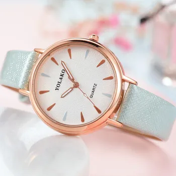 

2019 New Fashion Exquisite Small Student Watch Women Wrist Watches Casual Luxury Leather Women Quartz Watch Relogio Feminino