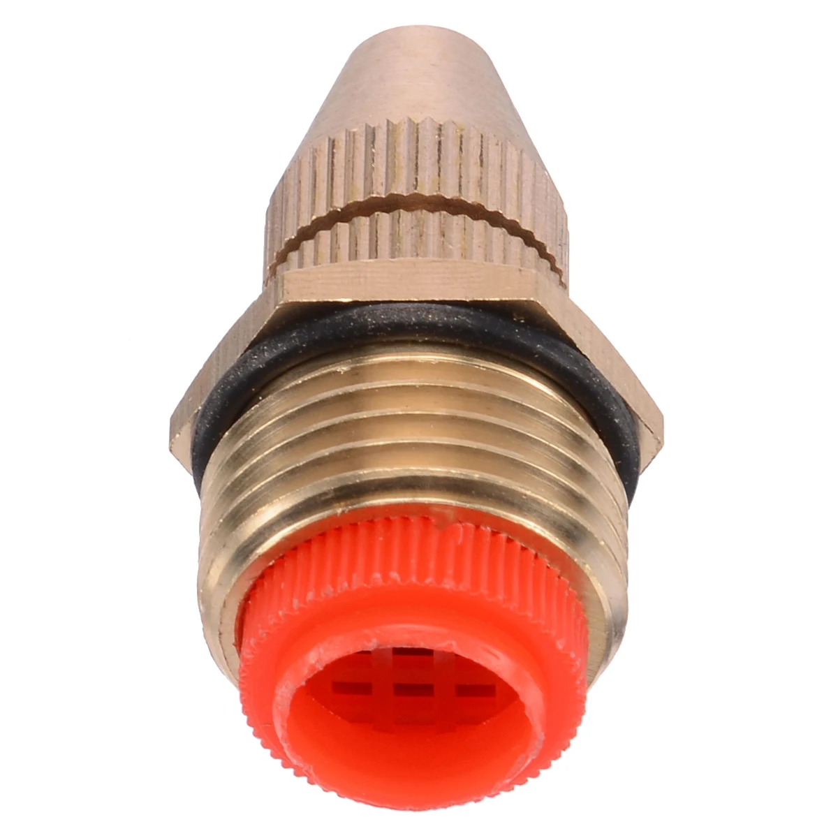1/2 Inch Brass Water Spray Nozzle Adjustable Garden Sprinkler Lawn Atomizing Water Spray Nozzle Watering Head