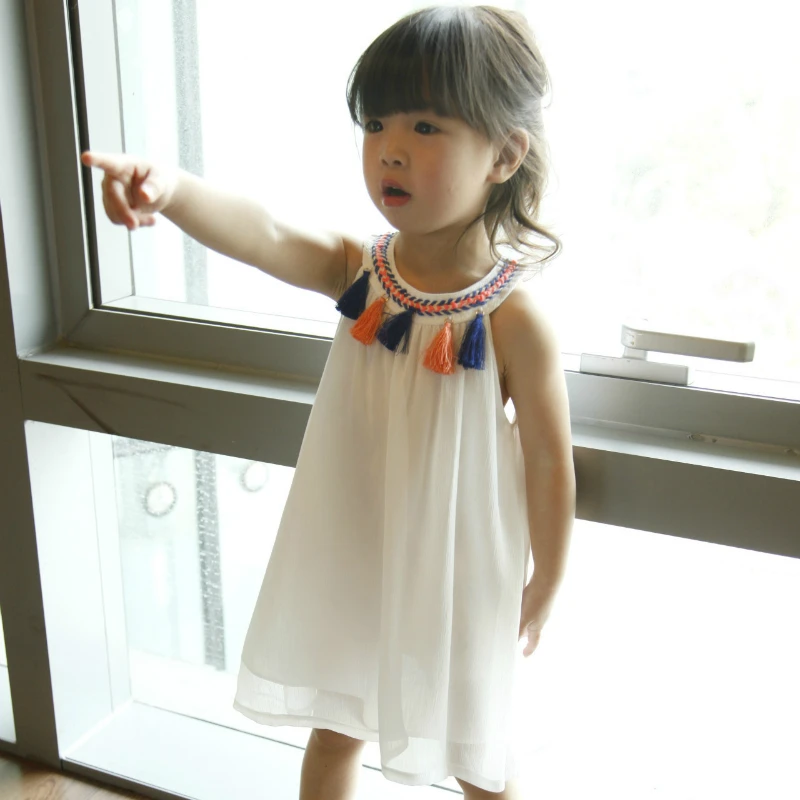 Girls Dresses Summer 2016 Kids Dresses for Girls Clothes Embroidered