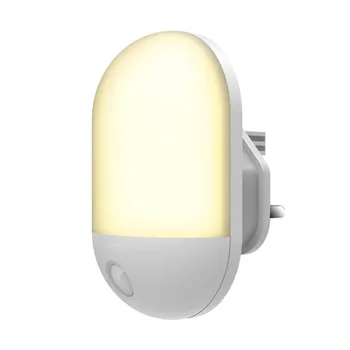

LED Night Light Plug in Wall Lamp with Photocell Sensor for Baby Kids Children's Room Hallway Nurseries Stair EU plug 220V