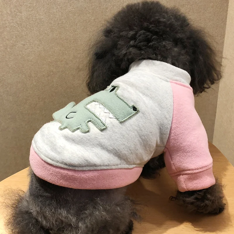Новая весенняя Diansour Teddy Bichon Толстовка для собак Одежда маленьких питомцев XS S M L