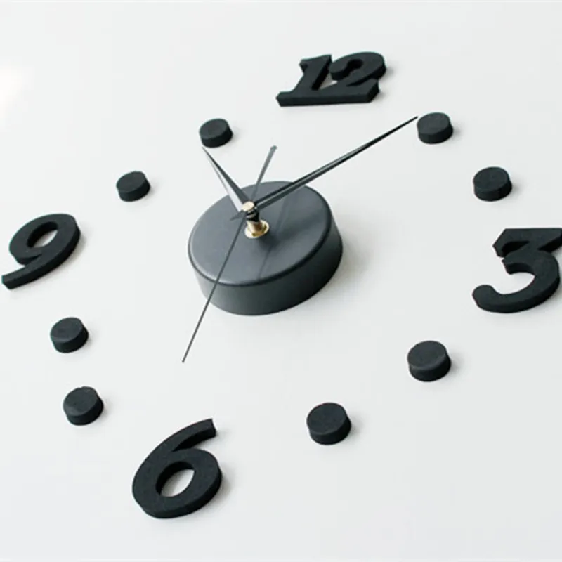 Настенные часы для самостоятельной сборки немой Saat Reloj Relogio де parede фоне кирпичной