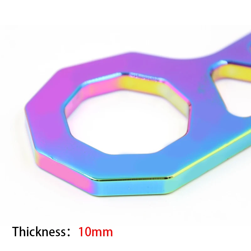 JDM هوك السحب ل كلمة Neochrome لهوندا سيفيك سبائك الألومنيوم هوك سحب خلفي