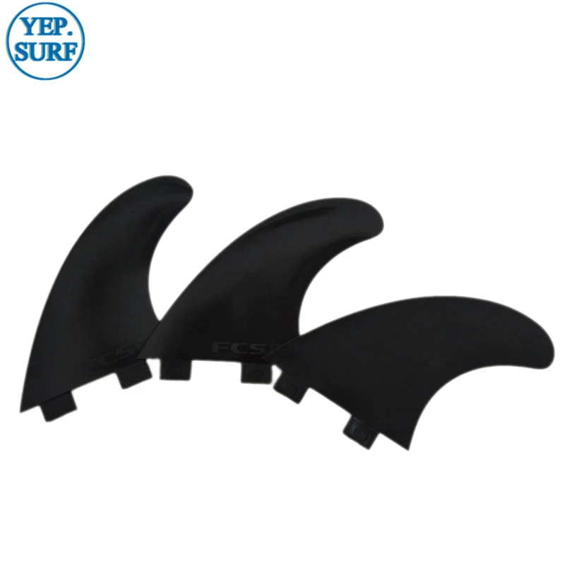 Пластиковая доска для серфинга FCS Fins G5 Black с логотипом Fin|Серфинг| |