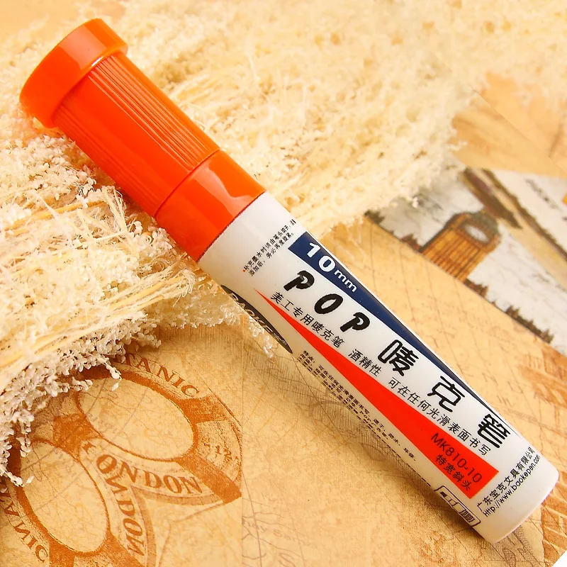 Постерная ручка 10 мм художественные рекламные ручки для рисования pop mark Pen 12