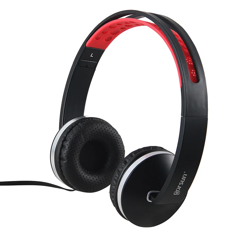 GS785 Wired Headphones With Microphone Over Ear Headsets Bass HiFi for