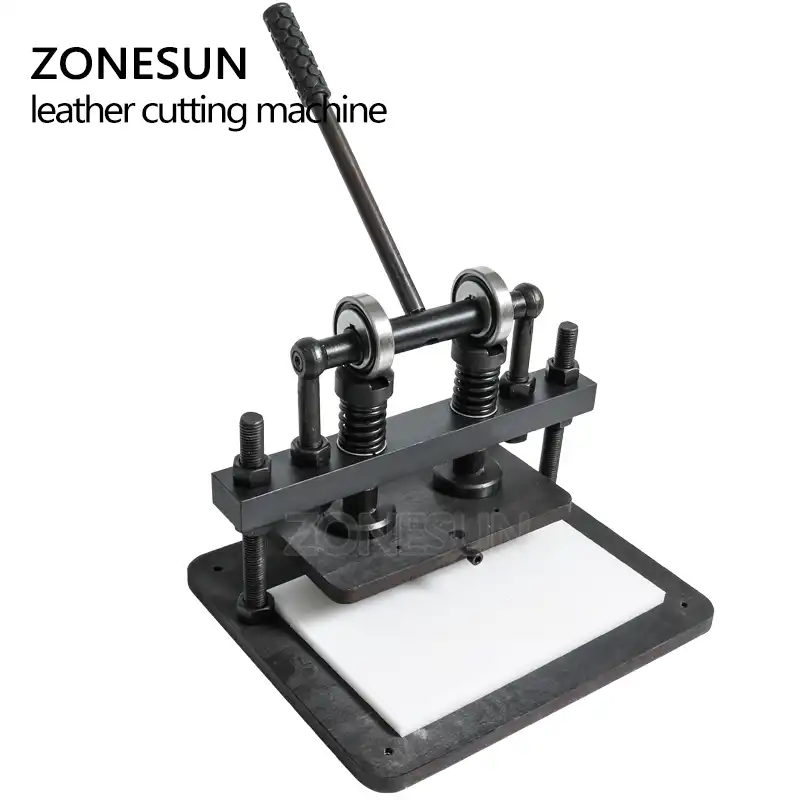 ZONESUN 2616 см сделай сам ручная машина для резки кожи фотобумага ПВХ/эва листорезка