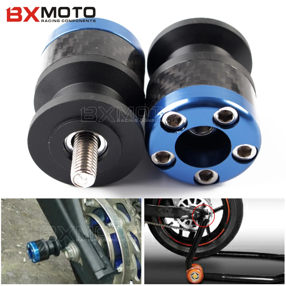 Buy M8 Swingarm Sliders Spools stand screws swing arm