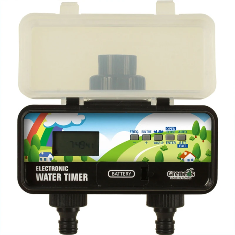 2-зоны 2-режим с регулятором солнечного заряда и дождя Функция остановки