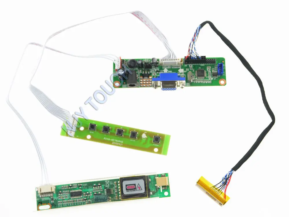 VGA LCD LVDS Controller Board Kit Pro 17,1 "LCD displej LCD LP171WU1 1920x1200