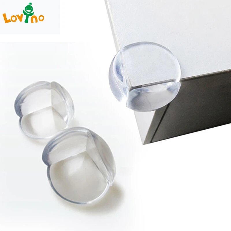 Hot Sale Clear Table Corner-Protector Desk-Edge Transparent Baby Safety Silicone Kids Rubber-Ball OLZdjzRD