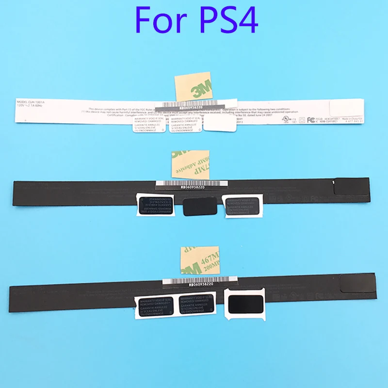 

Black Housing Shell Sticker Label Seals for ps4 housing case CUH-1001A CHU-1115A