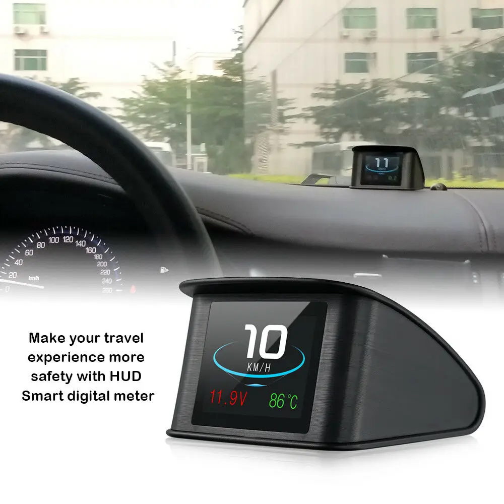Авто HUD светодиодный головки вверх Дисплей OBD сканер OBD2 цифровой спидометр