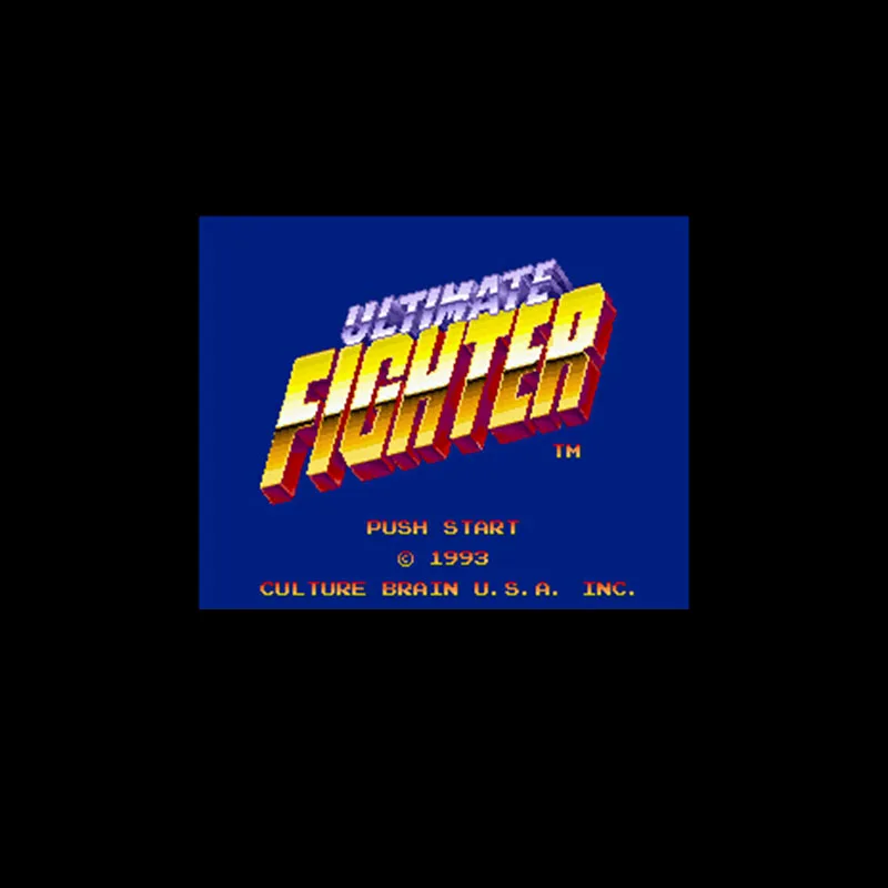 Ultimate Fighter NTSC Версия 16 бит 46 Pin большая серая игровая карта для игровых игроков США