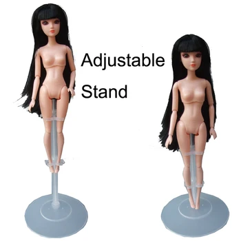 

Plastic Transparents Adjutable Stand for Monster High dolls stand Display Holder For Barbie Dolls wedding dress display