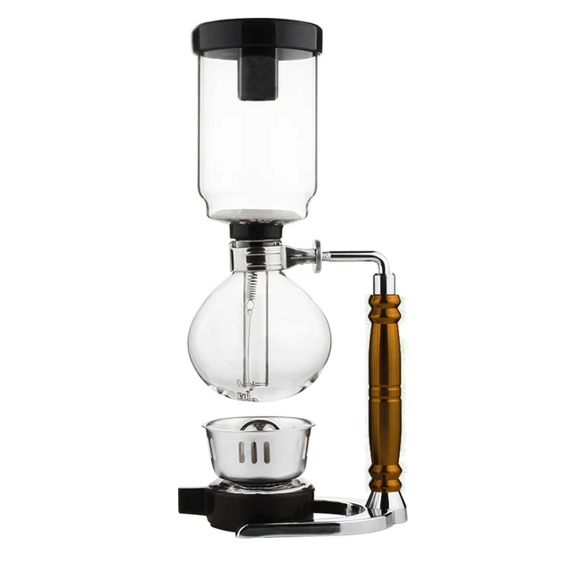Japanese Style Siphon Coffee Maker Tea Pot Vacuum Coffeemaker Glass Type Machine Filter 3cup Japanese Style Siphon Coffee Maker Tea Pot Vacuum Coffeemaker Glass Type Machine Filter 3cup
