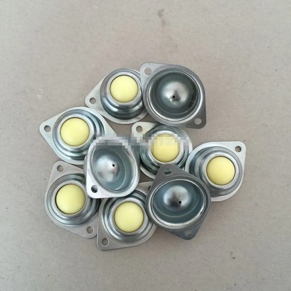 10Pcs Dia 1'' Nylon Ball Metal Transfer Bearing Unit Conveyor Roller | Обустройство дома