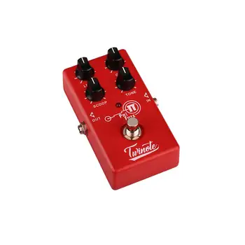 

Dragonpad Fuzz Mini Guitar Effects Pedal with FET Circuit Simulate Ture Tube Sound Guitar Accessories for Scoop Knob Adjusts