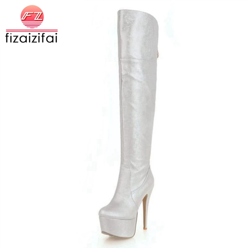 plus size high heel boots