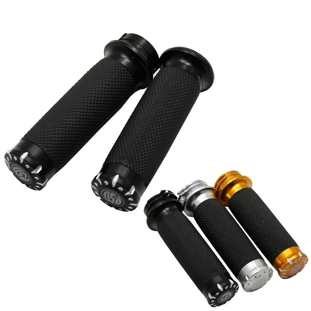 

Harley 883 1200 Motorcycle Modified Hand Set Hand Rubber Modified 25mm Universal Hand Set handlebar motor grips