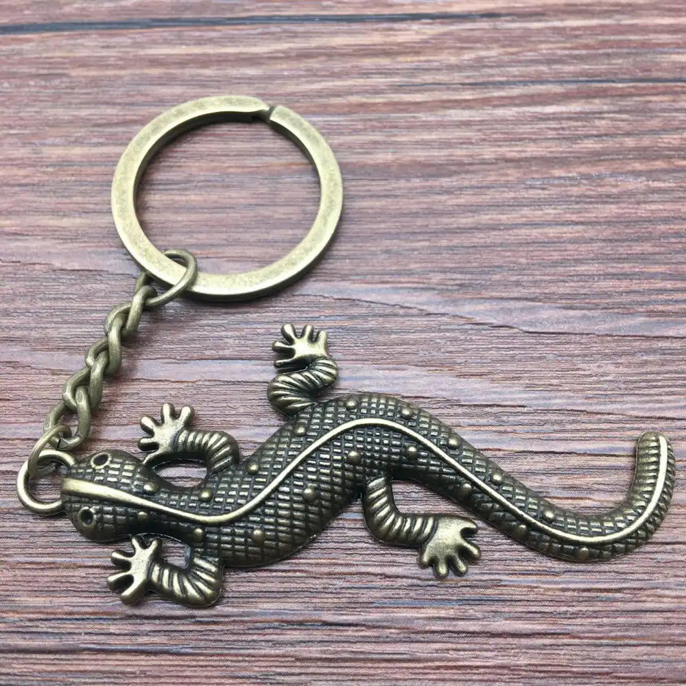 lizard keyring