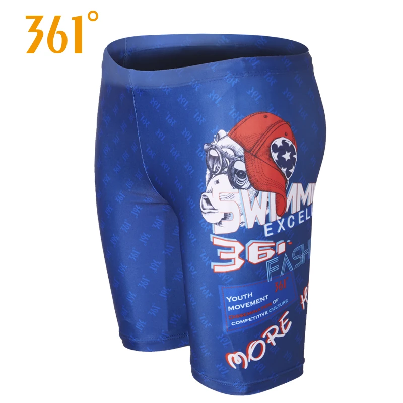 361 Mens High Quality Athletics Swim Trunks Sports Beachwear Quick Dry Pool Swimming Shorts Elastic Tight Board Shorts Plus Size