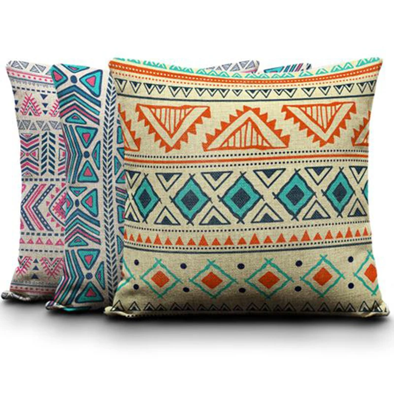 Cheap Aztec Seamless Pillow Cushion Case Euro kilim Pillow Cover Camping Square Linen Kids Birthday Decorative Halloween Cojin Cheap Aztec Seamless Pillow Cushion Case Euro kilim Pillow Cover Camping Square Linen Kids Birthday Decorative Halloween Cojin