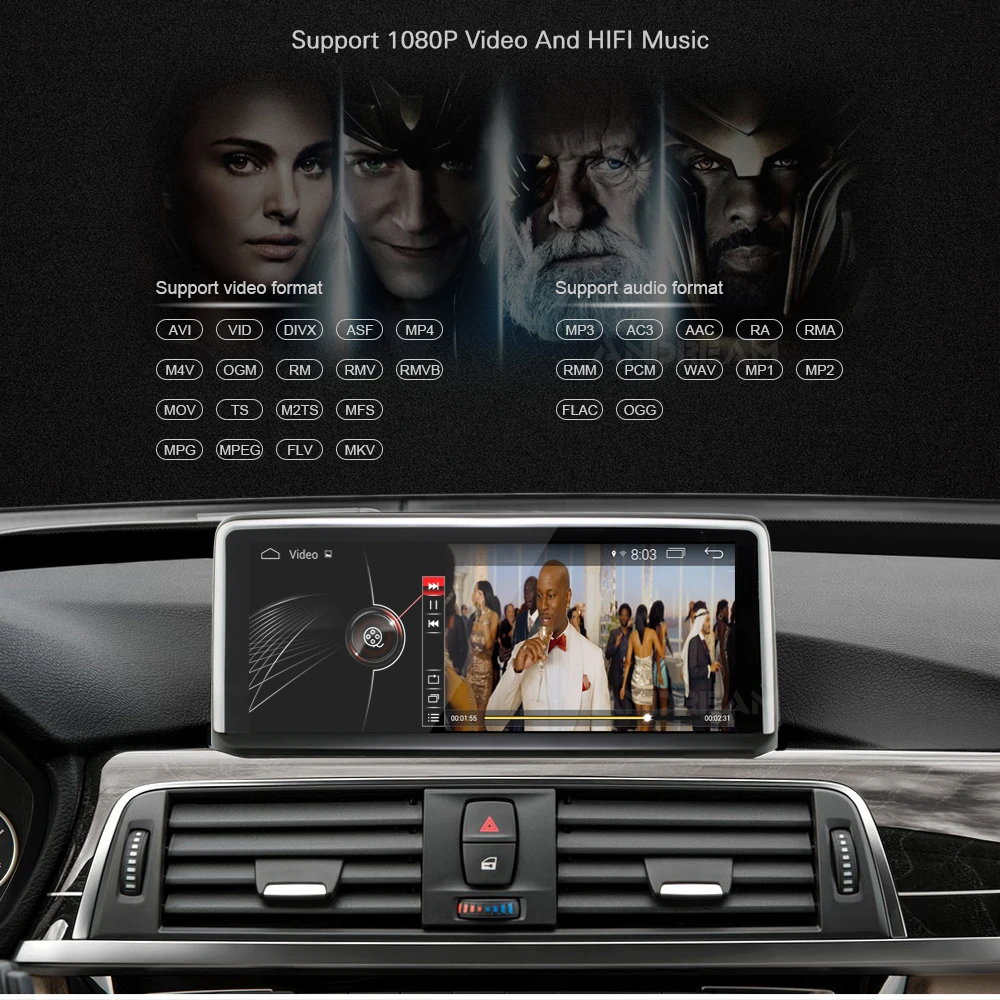 Cheap Andream 10.25" 6 Core Android 9.0 Car Multimedia Player Auto Radio HeadUnit For BMW Series 3 F30 GPS Navigation Bluetooth 8 Cheap Andream 10.25" 6 Core Android 9.0 Car Multimedia Player Auto Radio HeadUnit For BMW Series 3 F30 GPS Navigation Bluetooth 8