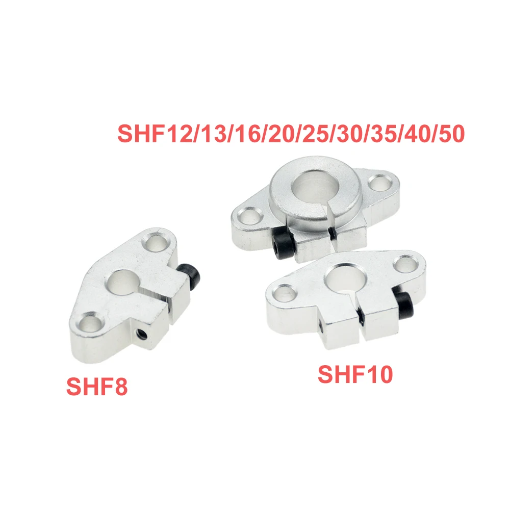 4 قطعة/الوحدة SHF12 SHF8 SHF10 SHF35 SHF13 SHF16 SHF20 SHF25 SHF30 12 مللي متر رمح خطي السكك الحديدية دعم XYZ الجدول CNC router3D طابعة جزء