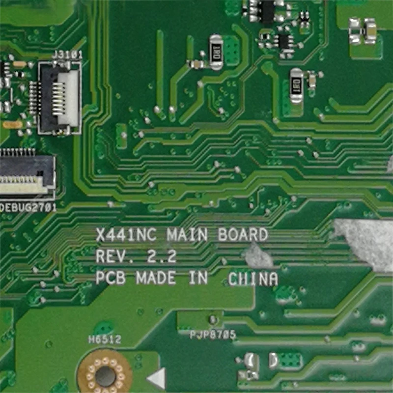 С 4 Гб ОЗУ ядра X441NC материнская плата для ноутбука For Asus X441N A441N тест оригинальный