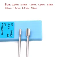 end mill 6pcs עץ גילוף toolsTungsten פלדת חריטת סכין End Mill נתב Bit עץ כרסום קאטר גילופי זית אמבר Kernel (5)