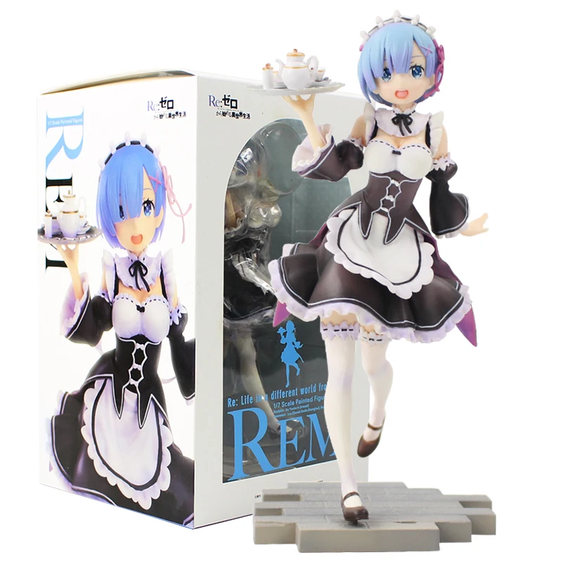 

21cm Re:Life In A Different World From Zero Rem Tray 1/7 Scale Painted Figure PVC Action Figure Model Collection Toy Doll