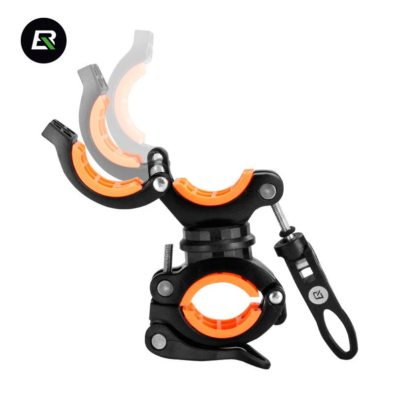 Rockbros Bike Light Holder 360 Rotation Flashlight LED Bicycle